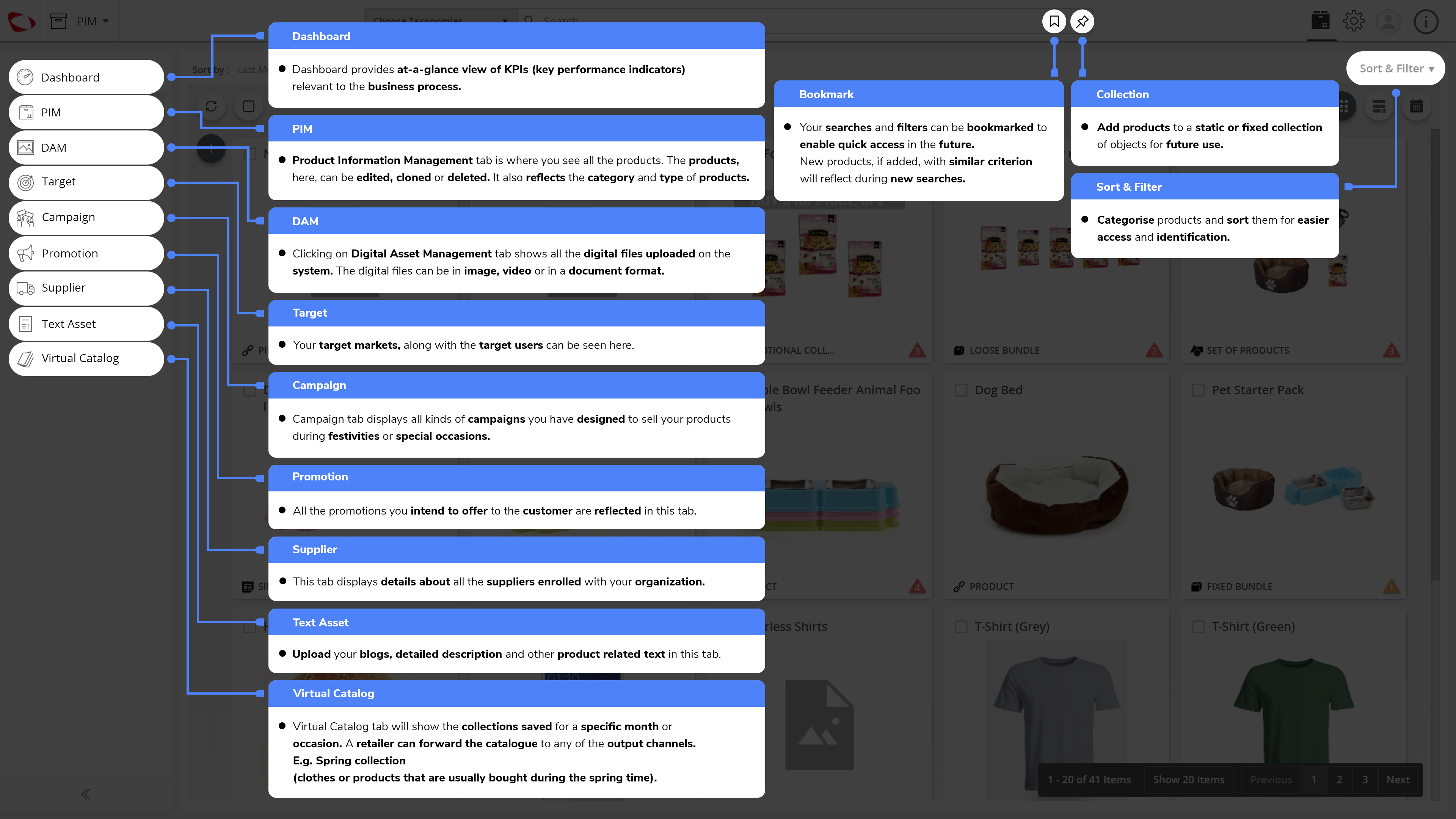 Contentsphere UI